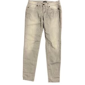 Sisley Super Skinny Jeans Neutral Beige Stretch Denim W29 L30 EU Designer